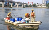 Tiếp tục xử lý ô nhiễm nước hồ ở Hà Nội bằng chế phẩm Redoxy-3C